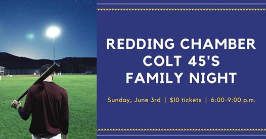 Redding Chamber in the 3rd Base Club Tonight!