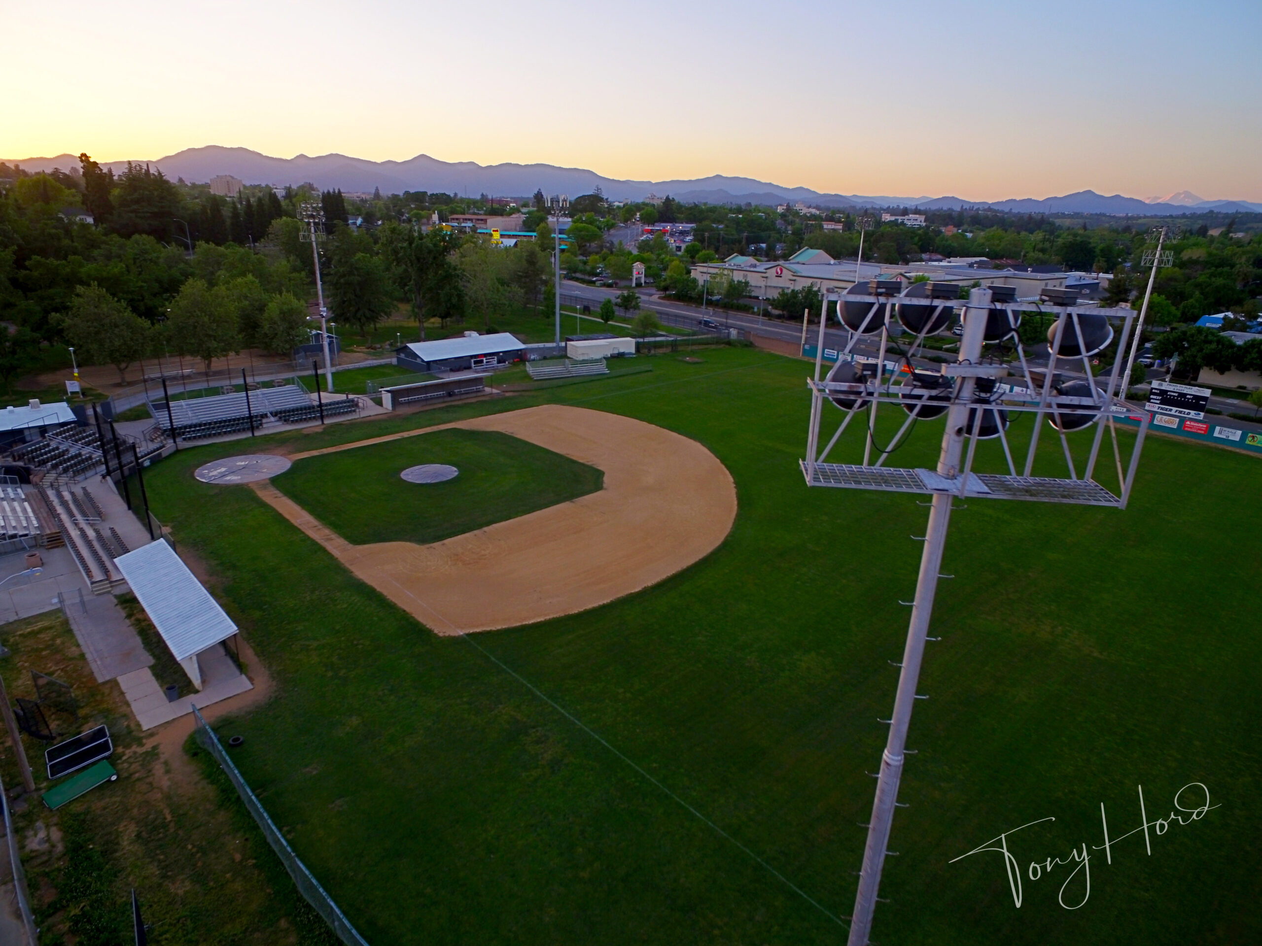 Fruits of our labor…..Tiger Field is looking good!