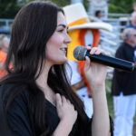 Krystlynn Bishop singing the Nation Anthem, May 29th, 2022
