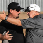 Skipper Bob "Andy" Anderson challenges a call on the field (versus West Coast Kings, Sunday, June 4th).