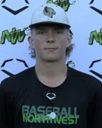 Baseball Northwest portrait of player Colton Siewell. [Formatted 200w250h]