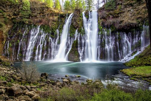 Burney Falls in Burney, Shasta County, California (photo courtesy of sfgate.com).